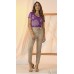 034167- Blusa Ramany Estampa Flores de Poá 
